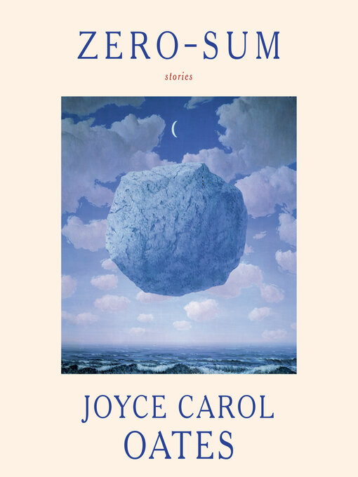 Title details for Zero-Sum by Joyce Carol Oates - Available